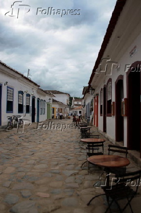 Ruas do centro histrico de Paraty,