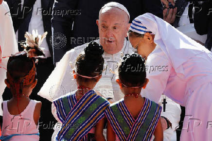 Pope Francis visits Dili