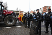 Protest against the EU-Mercosur Trade Agreement in Strasbourg