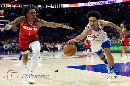 NBA: Houston Rockets at Philadelphia 76ers