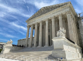 FILE PHOTO: The U.S. Supreme Court building in Washington