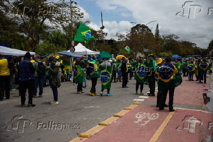 Folhapress Fotos Protesto De Bolsonaristas Golpitas Na Zona Sul De Sp