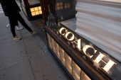 FILE PHOTO: A view of a Coach store, a brand owned by Tapestry, Inc., in Manhattan, New York