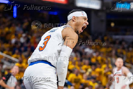 NBA: Playoffs-New York Knicks at Indiana Pacers