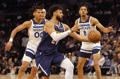 NBA: Preseason-Denver Nuggets at Minnesota Timberwolves