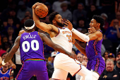 NBA: New York Knicks at Phoenix Suns