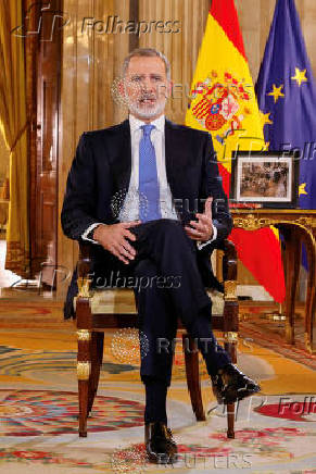 Spain's King Felipe delivers Christmas Eve address