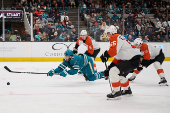 NHL: Philadelphia Flyers at San Jose Sharks