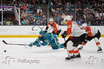 NHL: Philadelphia Flyers at San Jose Sharks