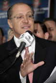 O governador de So Paulo, Geraldo Alckmin,