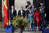 Los reyes de Espaa Felipe VI y Letizia realizan una visita de Estado a Pases Bajos