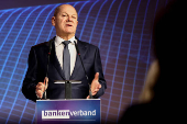 German Chancellor Scholz attends Banking Day in Berlin