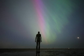 Aurora Boreal se observa en el Reino Unido