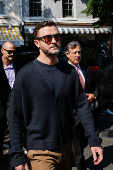 Singer Justin Timberlake arrives to appear in court in Sag Harbor, New York