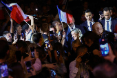 Political rally of the Rassemblement National party in NIce