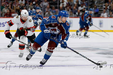 NHL: Ottawa Senators at Colorado Avalanche