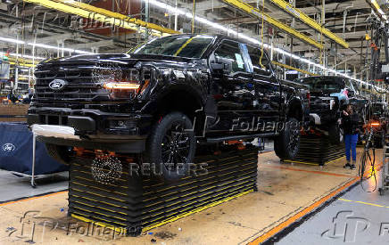 FILE PHOTO: Ford Motor Co. launches the new F-150 and all-new Ranger pickup trucks