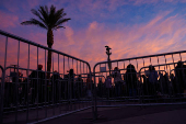 Supporters gather for Republican presidential nominee and former U.S. President Donald Trump's rally in Nevada