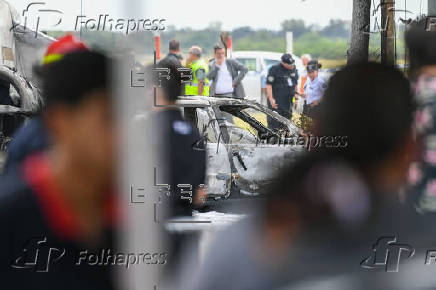 Un avin privado se accidenta y se incendia en la periferia de Buenos Aires