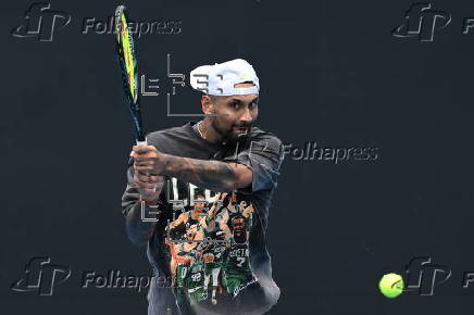 Australian Open practice session