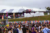 Pblico assiste ao Lollapalooza, no Interlagos, zona sul de SP