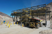 An automated truck is seen at Anglo American's Quellaveco copper mine in Peru
