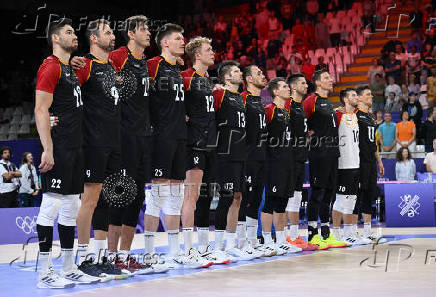 Volleyball - Men's Preliminary Round - Pool C - Japan vs Germany