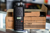 ICOM IC-V82 radio at a store in Manila