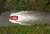 Heavy rain and localised flooding for areas of Britain, near Bicester