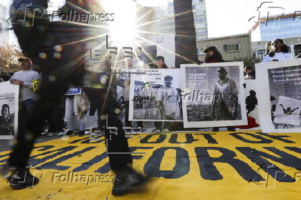 Protesters rally against proposed mass deportations at the California State Capitol