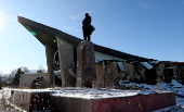 Lenin monument at former Exhibition of Achievements of National Economy in Bishkek