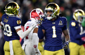 NCAA Football: CFP National Playoff First Round-Indiana at Notre Dame