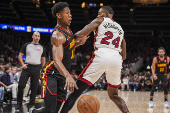 NBA: Miami Heat at Atlanta Hawks