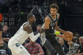 NBA: San Antonio Spurs at Minnesota Timberwolves