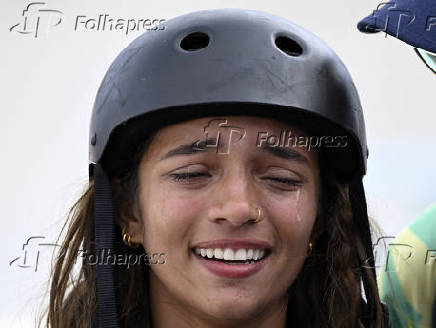 Rayssa ganha o bronze no skate nos Jogos de Paris