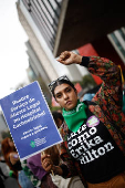 Ato de Aborto legal na Avenida Paulista