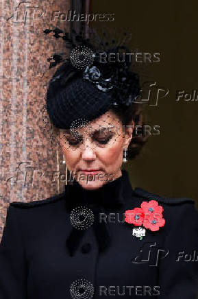 Remembrance Sunday ceremony in London