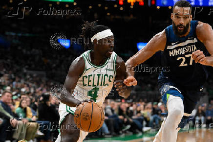 NBA: Minnesota Timberwolves at Boston Celtics