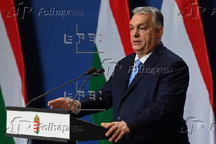 Hungarian PM Orban holds year-end press conference in Budapest