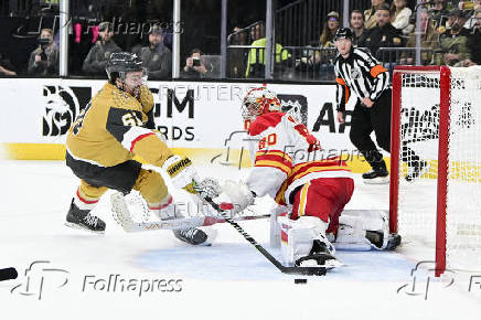 NHL: Calgary Flames at Vegas Golden Knights