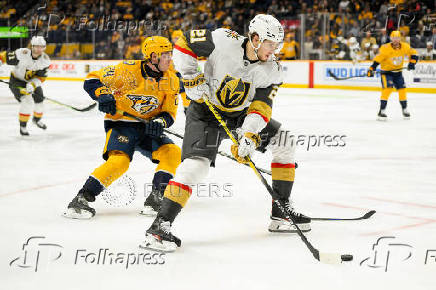 NHL: Vegas Golden Knights at Nashville Predators