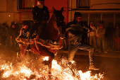 Fiesta de la Matxa en Sant Antoni en Vilanova d'Alcolea (Castelln)