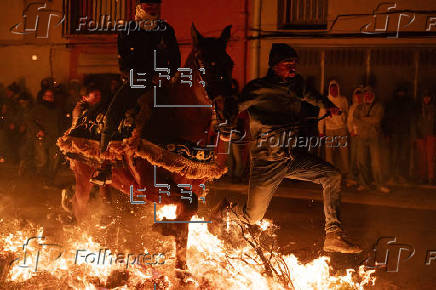 Fiesta de la Matxa en Sant Antoni en Vilanova d'Alcolea (Castelln)