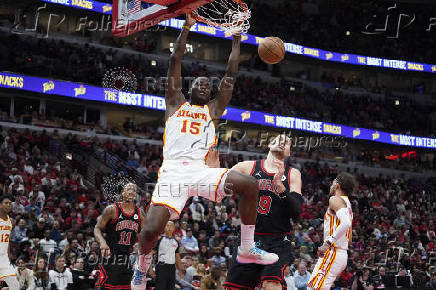 NBA: Playoffs-Atlanta Hawks at Chicago Bulls