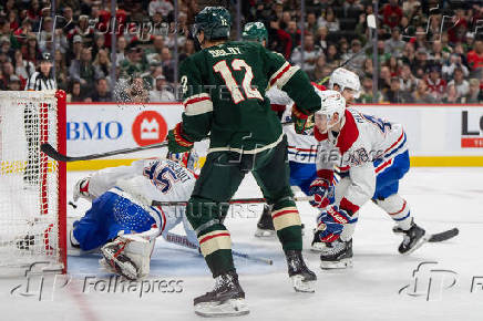 NHL: Montreal Canadiens at Minnesota Wild