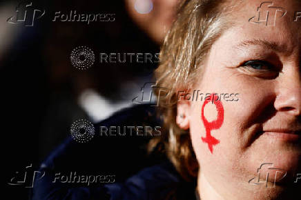 Protest ahead of the International Day for the Elimination of Violence against Women in Rome