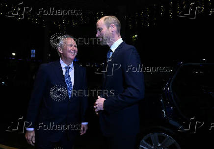 Britain's Prince William attends the ceremony for 12th annual Tusk Conservation Awards, in London