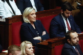 Tense budget vote expected at French National Assembly	in Paris