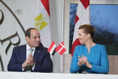 Egyptian President Abdel Fattah al-Sisi visits Denmark