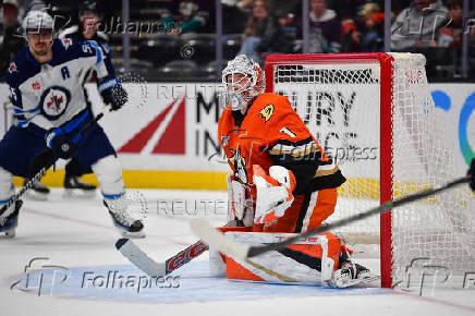 NHL: Winnipeg Jets at Anaheim Ducks